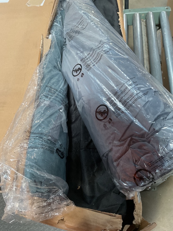 Photo 1 of 13x13 Outdoor Patio Gazebo with Mosquito Nettings - Double Roof Pop Up Canopy Tent with Wheeled Carry Bag, for Backyard Deck Lawns Garden (Gray, 13x13)