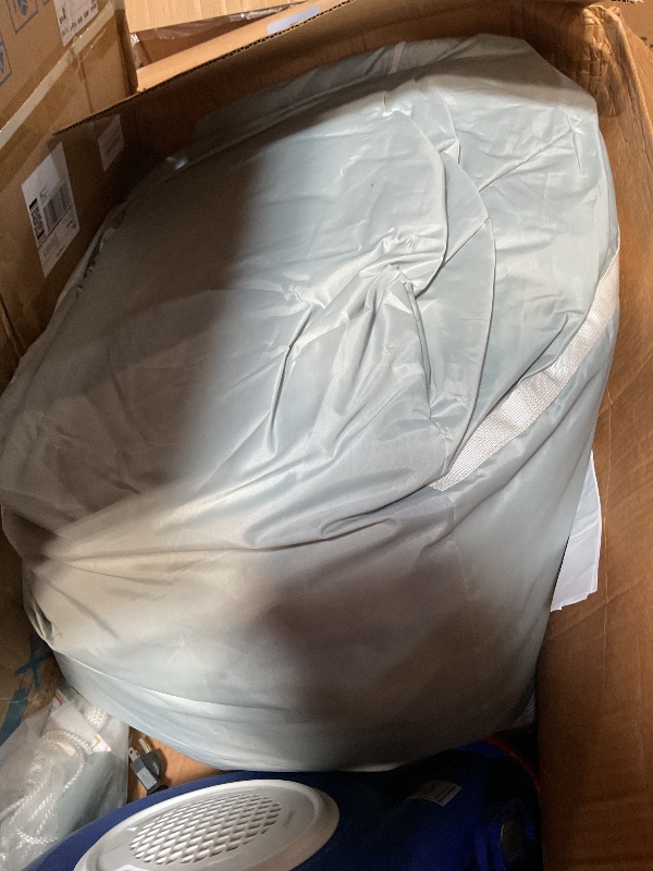 Photo 1 of **SEE CLERK NOTES** OZIS 20x10x8.5Ft Inflatable Paint Booth Tent with Blower Portable Spray Paint Booth with Air Filter System Blow Up Paint Booth for Auto Parts, Furnitures Painting