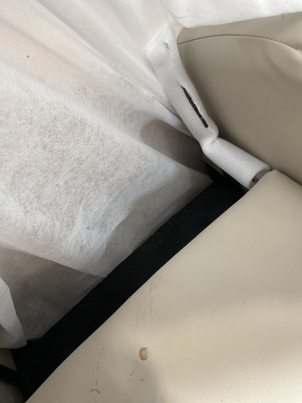 Photo 1 of **PARTIAL SET/MISSING PIECES** KISLOT Recliner Chair for Adults PU Leather Push Back Armchair with 4 Colors Ambient Lighting Home Theater Seating with Massage & Heat Vibration Single Sofa for Living Room,Cream