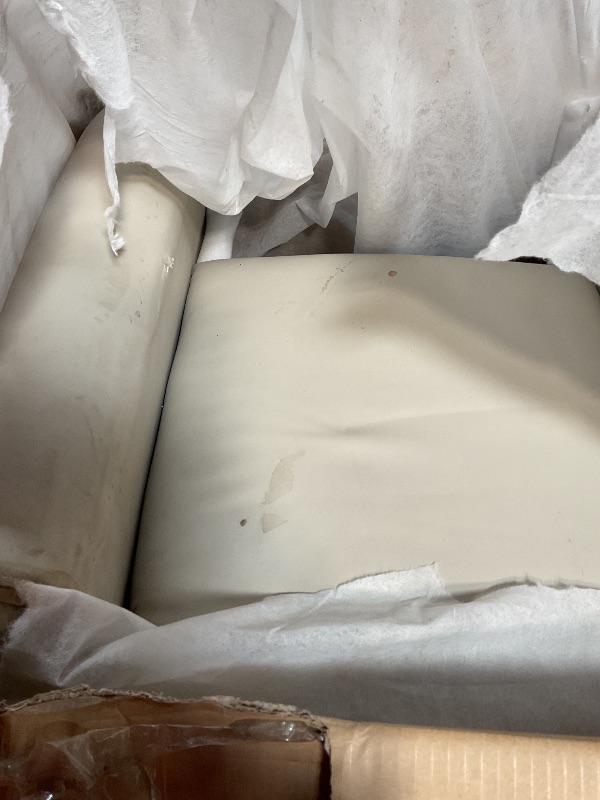 Photo 1 of **PARTIAL SET/MISSING PIECES** KISLOT Recliner Chair for Adults PU Leather Push Back Armchair with 4 Colors Ambient Lighting Home Theater Seating with Massage & Heat Vibration Single Sofa for Living Room,Cream