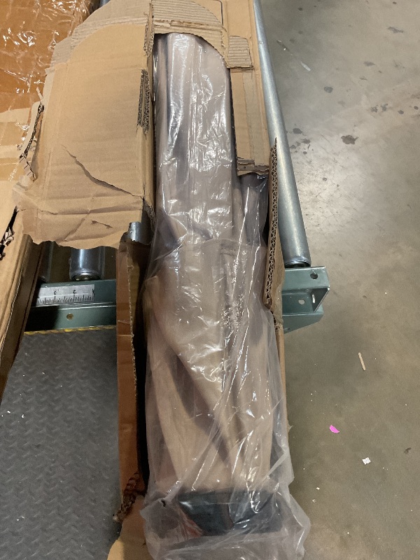 Photo 1 of **UMBRELLA TOP ONLY MISSING POLE** GarveeLife 10 Ft Patio Umbrella with Solar Lights, 8 Ribs Outdoor Market Table Umbrella with 40 LED Lights & Tilt Crank for Pool, Deck, Backyard, Tan