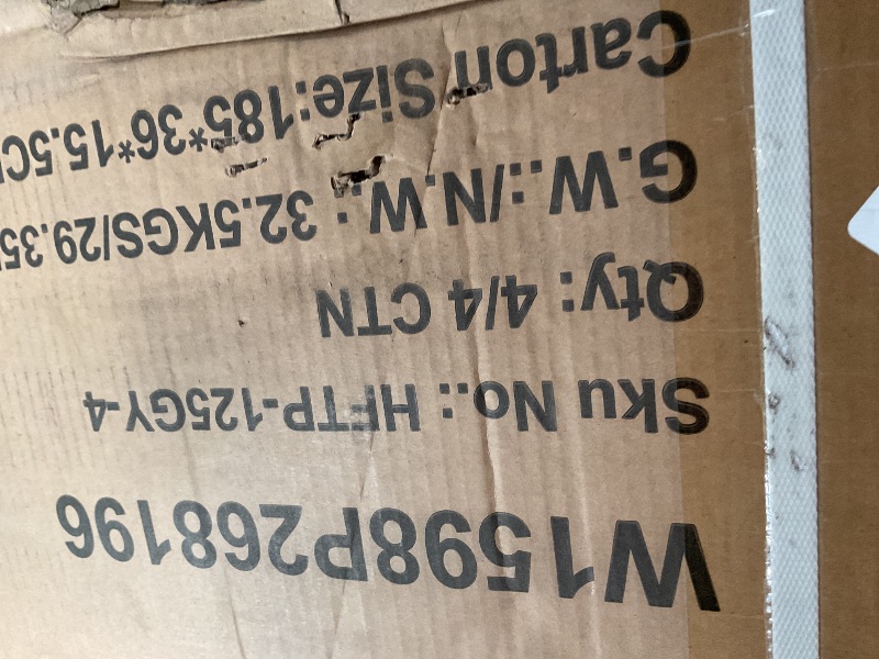 Photo 1 of **PARTIAL SET BOX 4 OF 4 ** 8x10 FT Outdoor Storage Resin Shed with Floor,Waterproof Plastic Garden Bike Shed with Lockable Door, Sloped Roof, Vents & Windows, Easy Assembly Tool Shed for Lawn, Backyard, Patio, Grey