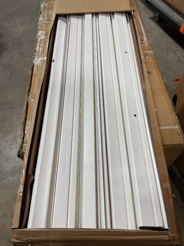 Photo 1 of 2/3 boxes*** YOPTO 8x8 FT Resin Outdoor Storage Shed,Waterproof Large Storage Space Tool Sheds with Hd Window and 12mm Thick Pp Board,Garden House w/Punched Vents & Locks,for Patio,Lawn,Backyard,Dark Gray