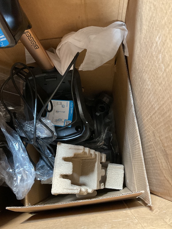 Photo 1 of **FOR PARTS ONLY/NON-FUNCTIONAL** BISSELL Revolution HydroSteam Pet Carpet Cleaner, Upright Deep Cleaner, HydroSteam Technology, 2-in-1 Pet Upholstery Tool & Formulas Included, 3432