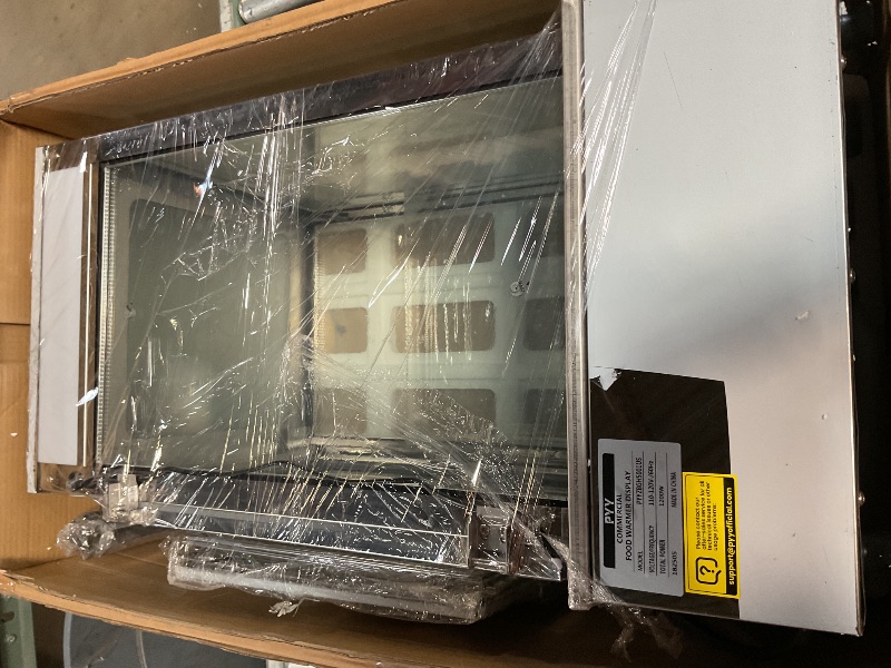 Photo 1 of 1200W Commercial Bun Steamer - Hot Food Display Cabinet Warmer - 5-Layer,