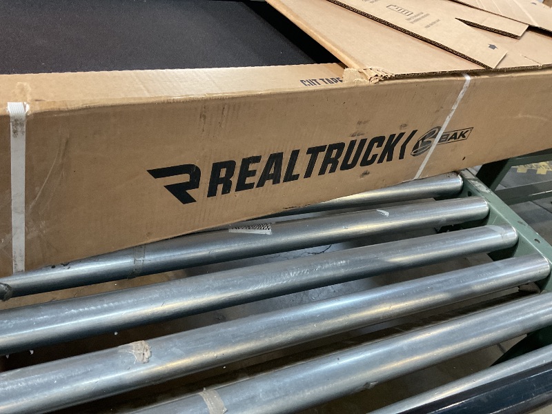 Photo 1 of **MISSING HARDWARE & ASSEMBLY PIECES** RealTruck BAK BAKFlip MX4 Hard Folding Truck Bed Tonneau Cover | 448133 | Fits 2020-2025 Chevy/GMC Silverado/Sierra 2500/3500 6' 10" Bed (82.2")