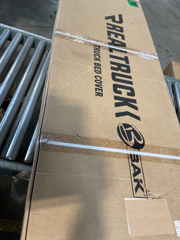 Photo 1 of **MISSING HARDWARE & ASSEMBLY PIECES** RealTruck BAK BAKFlip MX4 Hard Folding Truck Bed Tonneau Cover | 448133 | Fits 2020-2025 Chevy/GMC Silverado/Sierra 2500/3500 6' 10" Bed (82.2")