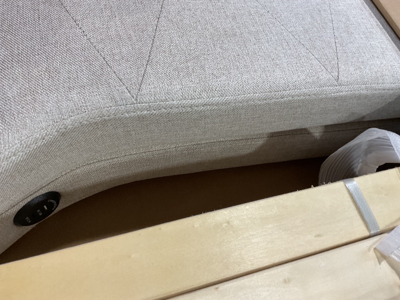 Photo 1 of **PARTIAL SET** KEIKI Twin Size Upholstery Daybed with Trundle and USB Charging Design, Twin to King Design Mid-Century Extendable Sofa Bed, Easy Assembly, No Box Spring Required, for Living Room and Bedroom, Beige