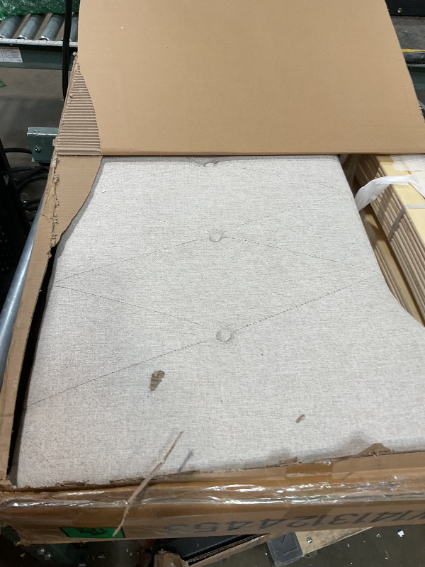 Photo 1 of **PARTIAL SET** KEIKI Twin Size Upholstery Daybed with Trundle and USB Charging Design, Twin to King Design Mid-Century Extendable Sofa Bed, Easy Assembly, No Box Spring Required, for Living Room and Bedroom, Beige