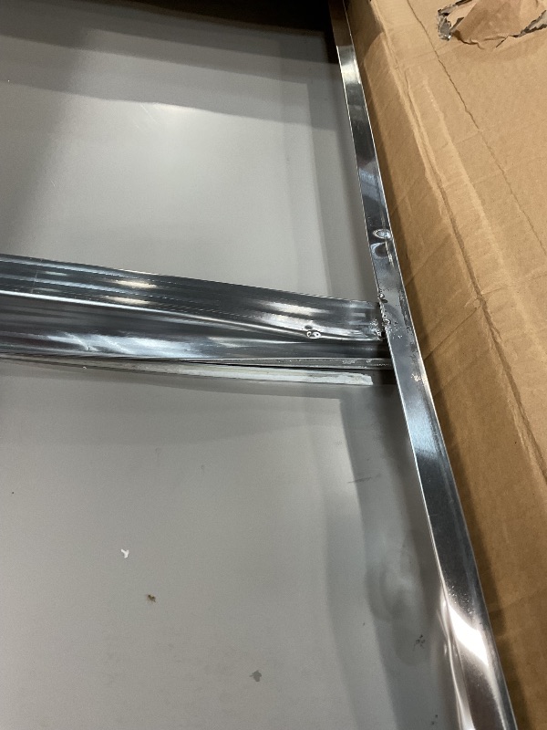 Photo 1 of *** FOR PARTS ONLY/ Missing Accessories, Legs & Sod Connections/Only Shelving Pieces in the Box*** VEVOR Storage Shelf, 4-Tier Stainless Steel Shelving, Storage Shelving Unit, 70.9 x 17.7 x 59.1 Inch Heavy Duty Storage Rack Shelving, 1320 Lbs Total Capaci