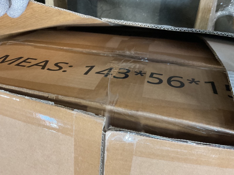 Photo 1 of **PARTIAL SET BOX 1 OF 2 ** EVAJOY 32ft x 16ft x 52in Metal Frame Swimming Pool Set, Rectangular Above Ground Pool Cover with Sand Filter Pump, Pool Ladder, Ground Cloth for Backyard, Garden, PVC, Blue