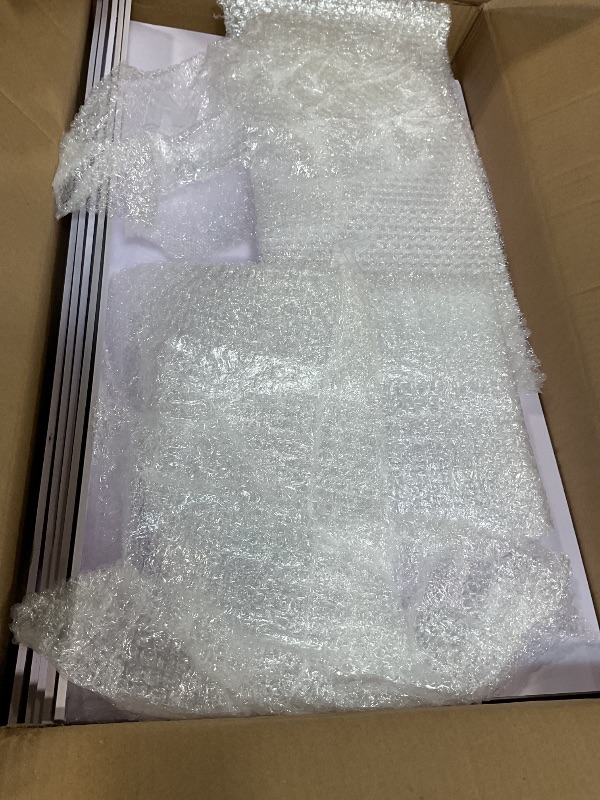 Photo 1 of **PARTIAL SET/MISSING PIECES** Hoolerry 5 Pcs Wire Shelf Covers Foamed PVC Wire Rack Covers for Removable Closet (Not Wood) Pantry Shelves for Cabinet Bathroom Kitchen Shelving Decoration(White,28x16 Inch)