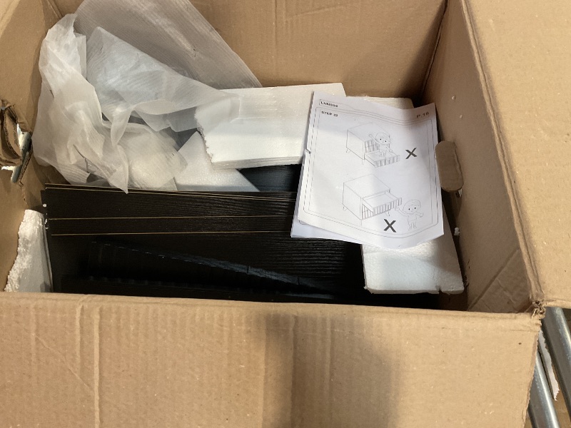 Photo 1 of **FOR PARTS/DAMAGED (BROKEN)** LYNCOHOME Fluted Nightstand with 3 Drawers Dresser, Modern Wood Chest of Bedside Table with Curved Profile, Fluted Dresser & Wood Drawer Organizer for Bedroom