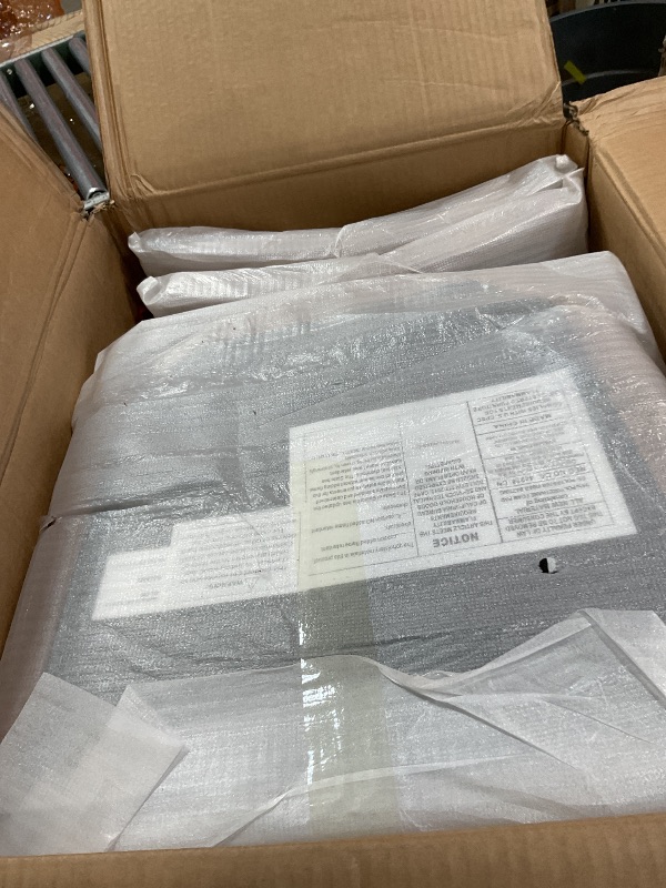 Photo 1 of **PARTIAL SET ONLY 2 ** 26" H Counter Height Bar Stools Set of 4, Modern Faux Leather Upholstered Barstools with Backrest for Kitchen Island, Gold Metal Frames, Brown