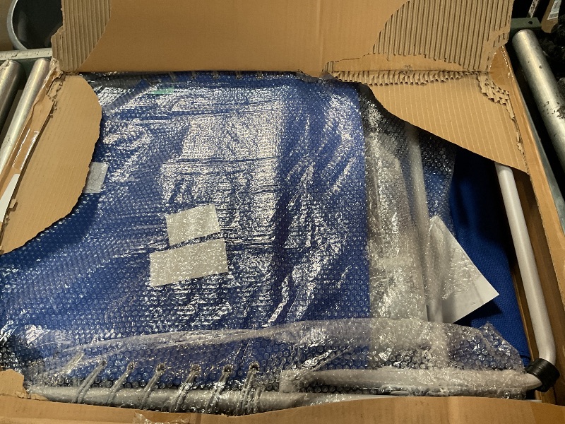 Photo 1 of #WEJOY 4 in 1 Tanning Chair with Face Hole & Canopy & Side Table, 5 Positions Adjustable Folding Quick Dry Facedown Chaise Lounge with Pillow for Beach Poolside Outdoor Camping Patio (Darkblue)