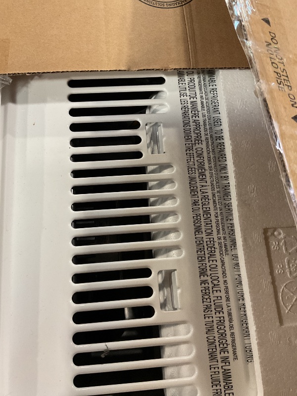 Photo 1 of ***FOR PARTS ONLY/LEAKS AND HAS A DENT*** LG LW6024RSMX Window Air Conditioner, Wi-Fi Enabled w/Remote, for Small Room (260 Sq.Ft.), Quiet Operation, 115V, 6,000 BTU, White