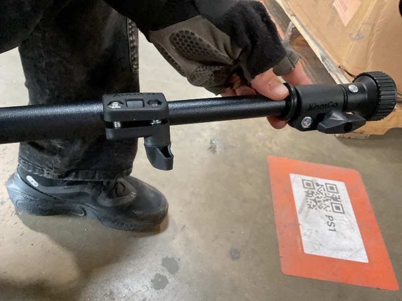 Photo 1 of * DOES NOT STAND 13 FEET, ONLY GOES TO APPROX 10 1/4 FEET - TOP BAR DOES NOT TIGHTEN * XbotGo Update T4 Tripod for Soccer/Basketball Games Recording: Up to 13 Feet, Extra Quick-Release Mount, Storage Bag, Non-Slip Feet, Wind Resistant, 1/4” Screw Compatib