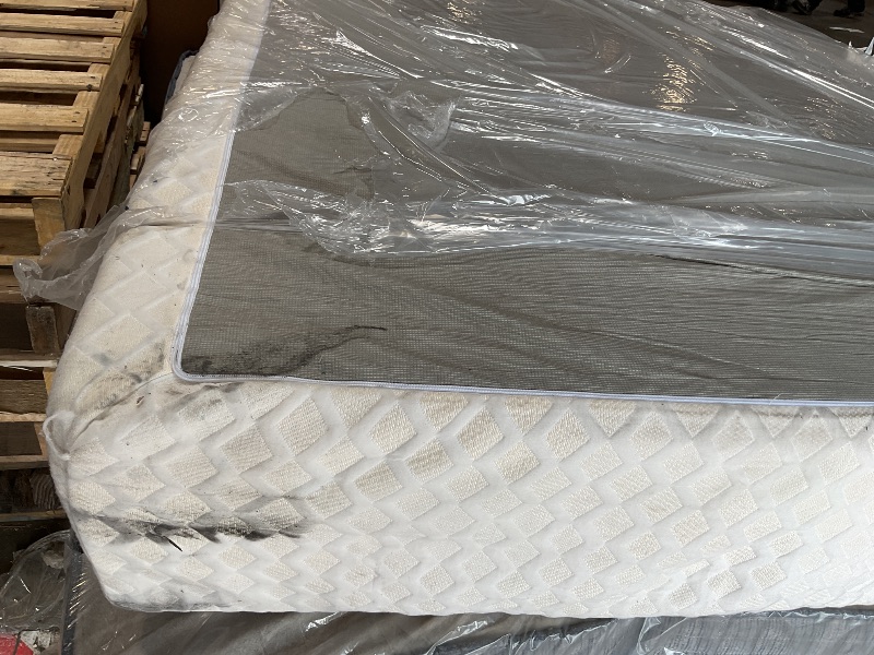 Photo 1 of *DIRTY FROM TRANSPORT* Signature Design by Ashley King Size Chime 12 Inch Medium Firm Memory Foam Mattress with Green Tea & Charcoal Gel for Pressure Relief