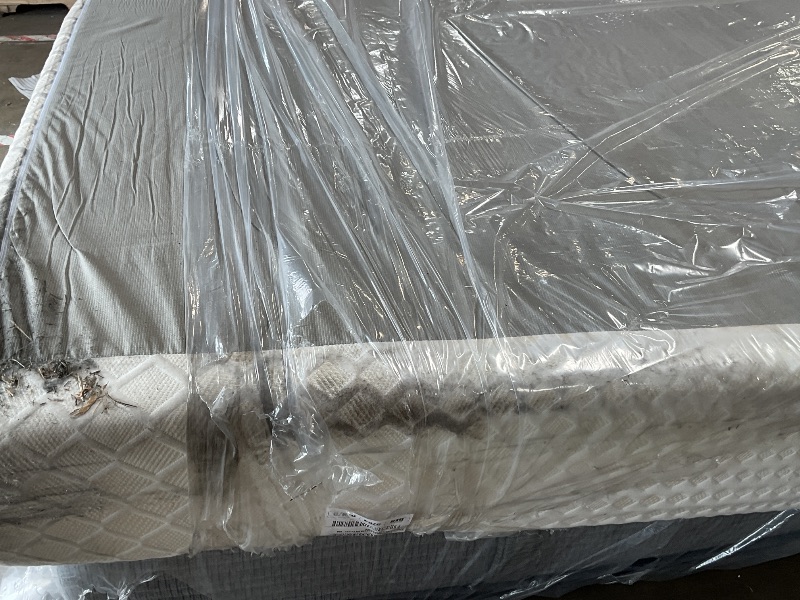 Photo 1 of *DIRTY FROM TRANSPORT* Signature Design by Ashley King Size Chime 12 Inch Medium Firm Memory Foam Mattress with Green Tea & Charcoal Gel for Pressure Relief
