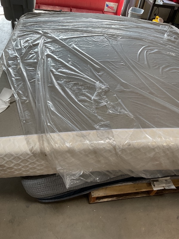 Photo 1 of *DIRTY FROM TRANSPORT* Signature Design by Ashley King Size Chime 12 Inch Medium Firm Memory Foam Mattress with Green Tea & Charcoal Gel for Pressure Relief