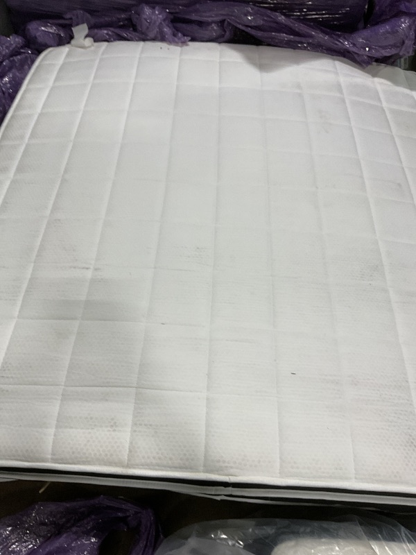 Photo 1 of *DIRTY FROM TRANSPORT* Ayeawo Medium Plush King Mattress, 12 Inch Hybrid Mattress King Size, Breathable and Pressure Relief, CertiPUR-US