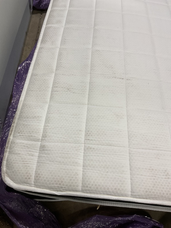 Photo 1 of *DIRTY FROM TRANSPORT* Ayeawo Medium Plush King Mattress, 12 Inch Hybrid Mattress King Size, Breathable and Pressure Relief, CertiPUR-US