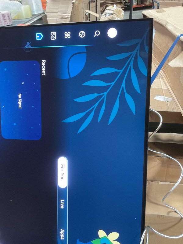 Photo 1 of **MISSING REMOTE**
Samsung 55-Inch Class OLED S95F 4K Glare Free Smart TV (2025 Model) NQ4 AI Gen3 Processor, OLED HDR Pro, Motion Xcelerator 164Hz, Dolby Atmos, Samsung Vision AI, Alexa Built-in