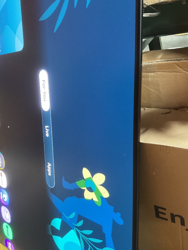 Photo 1 of **MISSING REMOTE**
Samsung 55-Inch Class OLED S95F 4K Glare Free Smart TV (2025 Model) NQ4 AI Gen3 Processor, OLED HDR Pro, Motion Xcelerator 164Hz, Dolby Atmos, Samsung Vision AI, Alexa Built-in