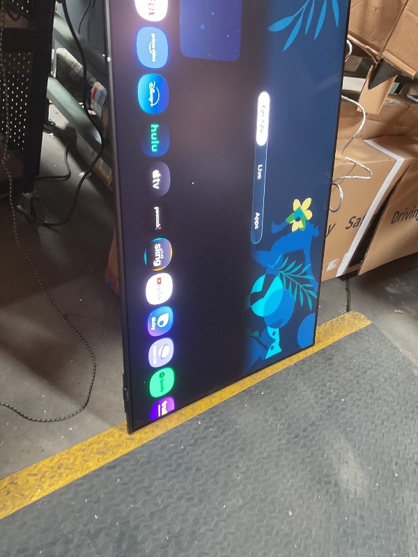 Photo 1 of **MISSING REMOTE**
Samsung 55-Inch Class OLED S95F 4K Glare Free Smart TV (2025 Model) NQ4 AI Gen3 Processor, OLED HDR Pro, Motion Xcelerator 164Hz, Dolby Atmos, Samsung Vision AI, Alexa Built-in