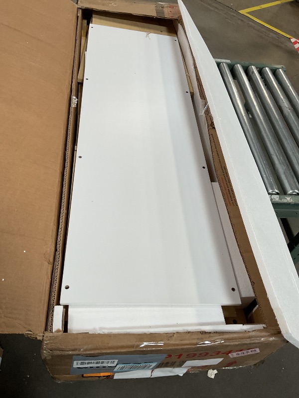 Photo 1 of **SELLING FOR PARTS/ PARTIAL SET / BOX 1/2**Merax Full Size Junior Wood Loft Bed with Slide and Storage Shelves, House Loft Bed with Staircase for Girls Boys,Easy Assemble, Natural