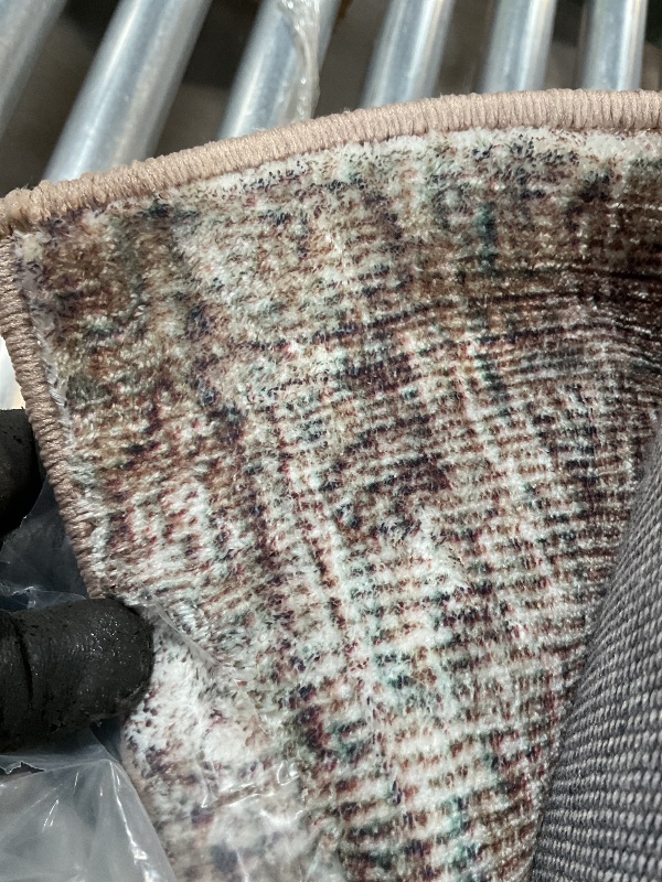 Photo 1 of **DIRTY FROM TRANSPORT **Loloi Amber Lewis Morgan 5'-0" x 7'-0" Area Rug in Sea/Sage - Large Area Rug, Neutral Area Rug for Room Décor, Vintage Rug Inspired, Soft Area Rug for Living Room, Bedroom, Dining Area