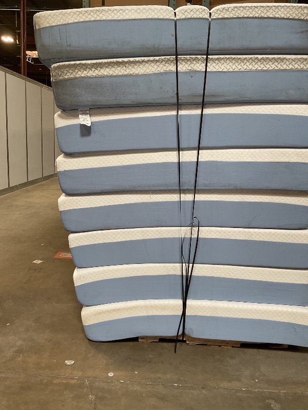Photo 1 of ***EIGHT MATTRESSES/ NEED A TRUCK TO PICKUP/ DIRTY FROM TRANSPORT **ZINUS 12 Inch Cooling Essential Memory Foam Mattress [New Version], Full, Fiberglass Free, Medium Feel, Cooling Airflow Memory Foam, Certified Safe Foams & Fabric.