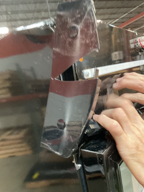 Photo 1 of **COSMETIC DAMAGE/ STILL FUNCTIONAL **Commercial Merchandiser Refrigerators, Beverage Display Fridge, 24 Inch Drink Fridge, Beverage Refrigerator Cooler with Lightbox, Drink Refrigerator Glass Single Door, Shop Restaurant Fan Cooling