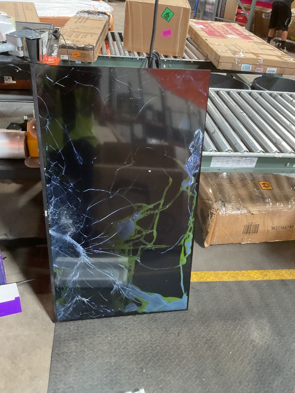 Photo 1 of **NO REMOTE. NO STANDS. SELLING FOR PARTS**Roku Smart TV 2025 – 50-Inch Select Series, 4K HDR TV – RokuTV with Enhanced Voice Remote – Flat Screen LED Television with Wi-Fi for Streaming Live Local News, Sports, Family Entertainment