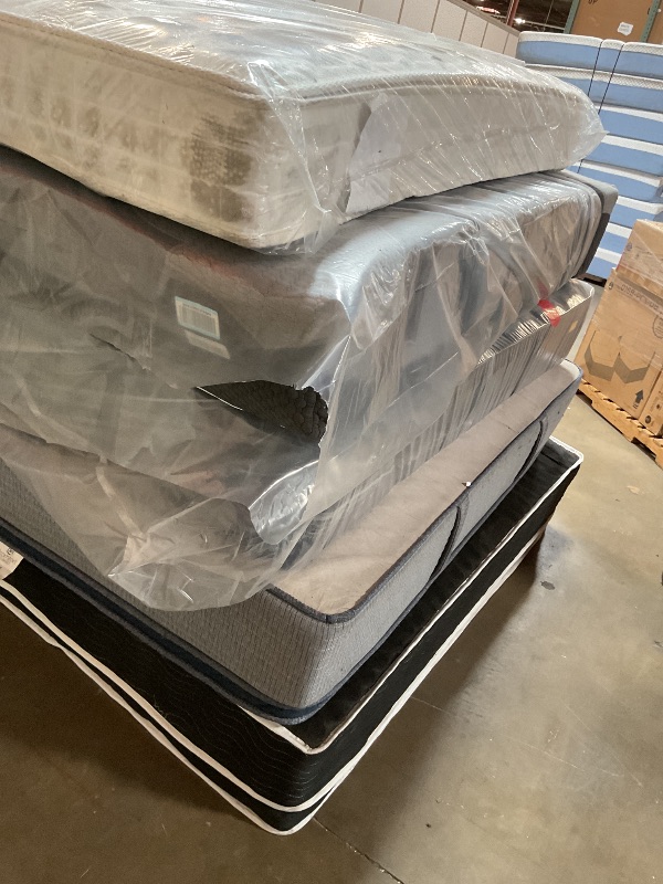 Photo 1 of **DIRTY FROM TRANSPORT // WIL NEED A TRUCK TO PICKUP ****Pallet of 5 mattresses.