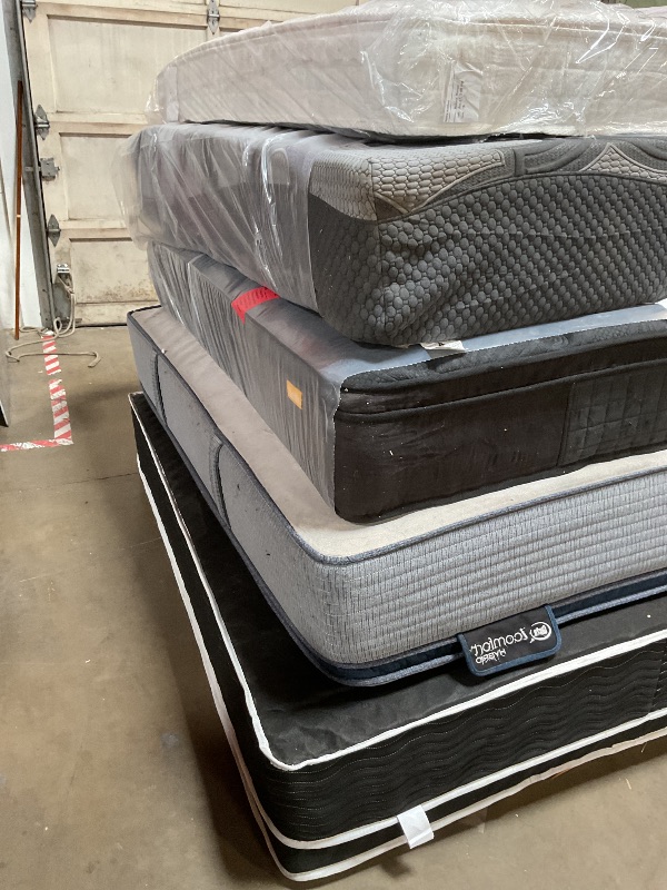 Photo 1 of **DIRTY FROM TRANSPORT // WIL NEED A TRUCK TO PICKUP ****Pallet of 5 mattresses.