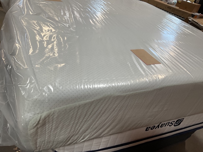 Photo 1 of **DIRTY FROM TRANSPORT **ZINUS 12 Inch Green Tea Memory Foam Mattress [New Version], King, Fiberglass free, Medium Firm Feel, Zoned Pressure Relief, Certified Safe Foams & Fabric, Mattress 