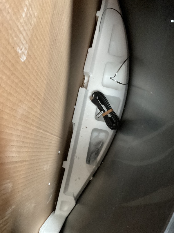 Photo 1 of **CRACKED SCREEN. NO REMOTE. NO POWER SOURCE. SELLING FOR PARTS**Samsung 55" Odyssey Ark 2nd Gen 4K UHD 1000R Curved Gaming Monitor, 165Hz, 1ms, 4 Input Multi View, Quantum Mini-LED, AMD FreeSync Premium Pro, HDR 10+, Height Adjustable Screen, LS55CG970NN