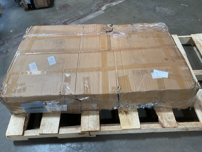 Photo 1 of **SELLING FOR PARTS**EHONXI 3-Tier Stainless Steel Storage Cabinet, Freestanding Commercial Kitchen Cabinet with Flip-up Doors, Heavy Duty Garage Storage Rack for Warehouse Shop, 19.69" D x 31.5" W x 59.06" H
