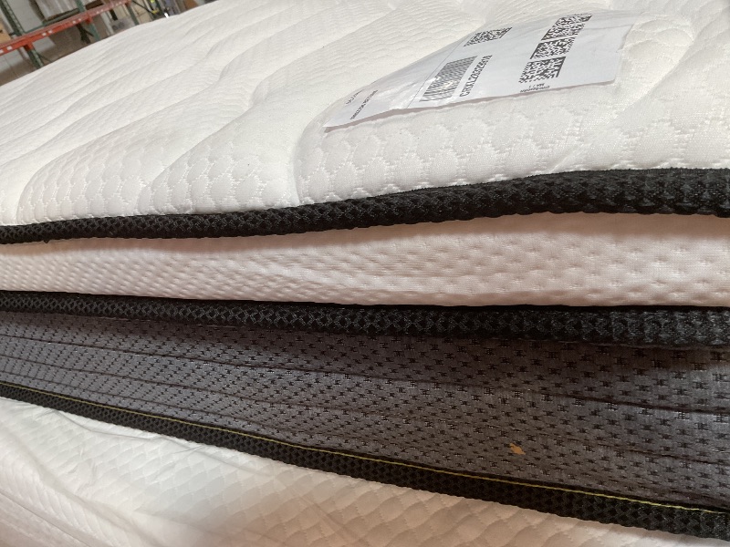 Photo 1 of **DIRTY FROM TRANSPORT **Review Full Mattresses, 10 Inch Full Size Mattress.  Memory Foam Hybrid Mattress with Individual Pocket Spring Coils for Motion Isolation & Silent Sleep, Pressure Relief, Plush Firmness