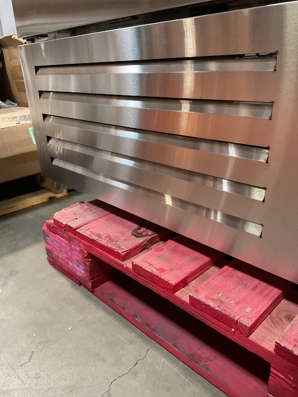 Photo 1 of **DIRTY / SCUFFS/ AND SCRATCHES**54"W 2 Door Commercial Freezer Stainless Steel Fan Cooling 49 Cu.ft Freezer for Restaurant Bar Shop