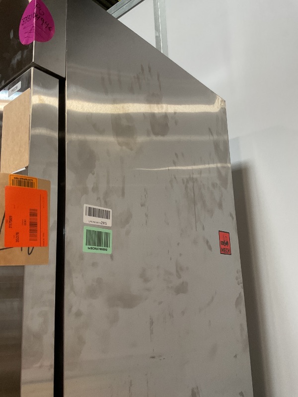 Photo 1 of **DIRTY / SCUFFS/ AND SCRATCHES**54"W 2 Door Commercial Freezer Stainless Steel Fan Cooling 49 Cu.ft Freezer for Restaurant Bar Shop