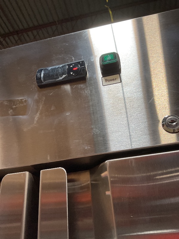 Photo 1 of **DIRTY / SCUFFS/ AND SCRATCHES**54"W 2 Door Commercial Freezer Stainless Steel Fan Cooling 49 Cu.ft Freezer for Restaurant Bar Shop