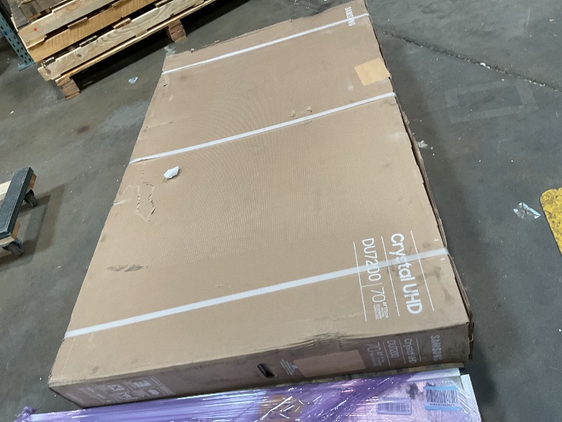 Photo 1 of **SELLING FOR PARTS**Samsung - 70” Class DU7200 Series Crystal UHD 4K Smart Tizen TV (2024)