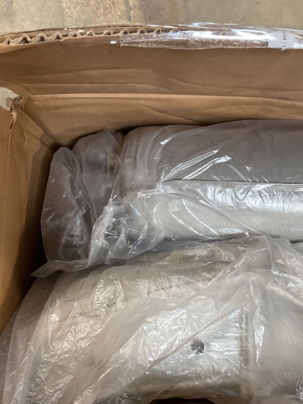 Photo 1 of **ONLY THE TWO CUSHIONS **Click365 Transform 1.0 Ergonomic Mid Back Desk Chair Fabric Light Grey