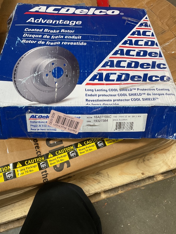 Photo 1 of ACDelco Advantage 18A2719AC Coated Front Disc Brake Rotor