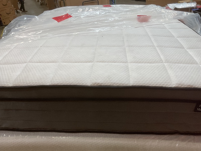 Photo 1 of **DIRTY FROM TRANSPORT **Ayeawo Firm Queen Mattress-12 Inch Hybrid Mattress Queen Size  with Gel Memory Foam and Individual Pocket Springs,Motion Isolation&Pressure Relief& Cooling Feel