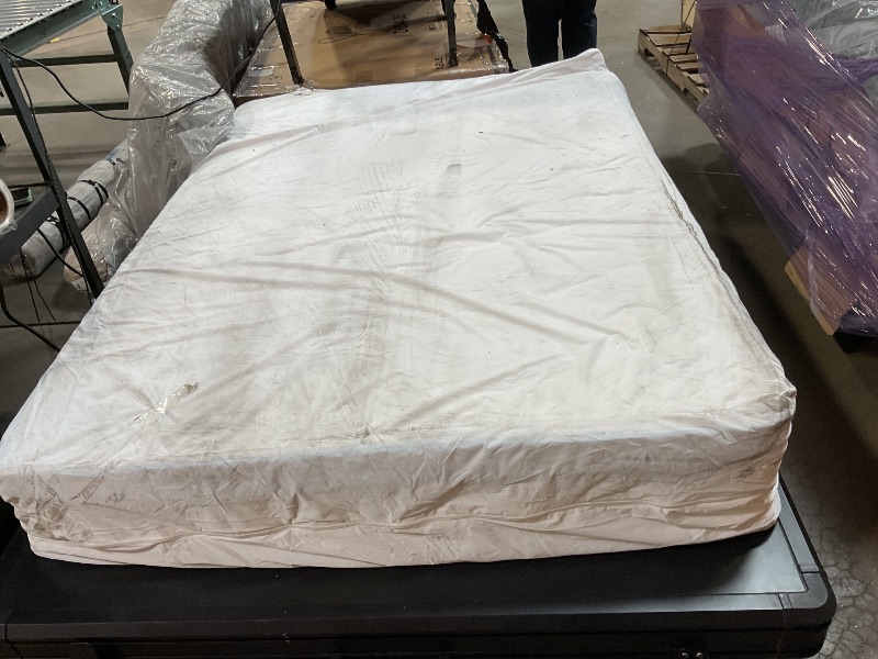 Photo 1 of **DIRTY FROM TRANSPORT **Mattress. Full size. Linenspa 8 inch
