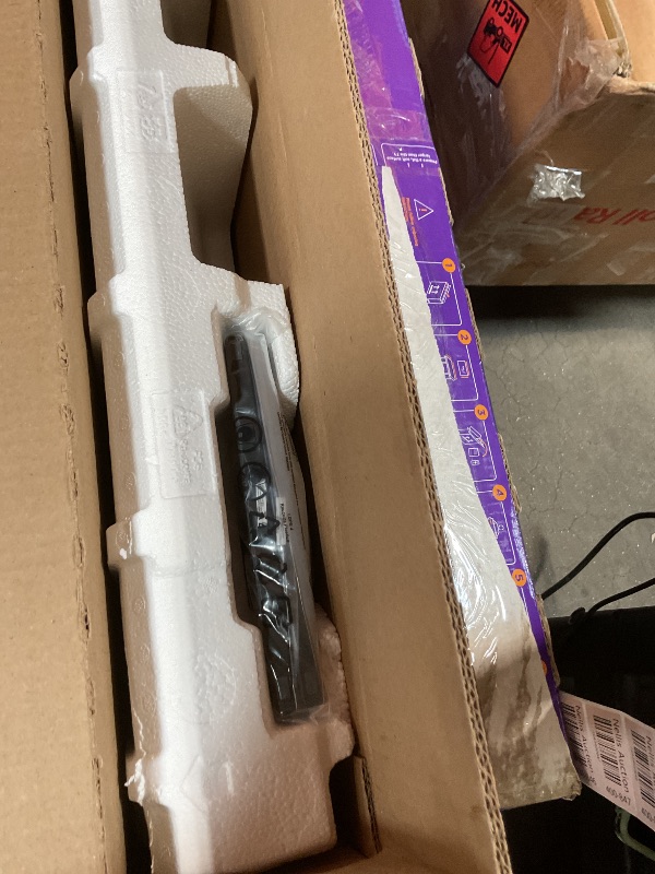 Photo 1 of **SELLING FOR PARTS. MAJOR DAMAGE TO SCREEN. MISSING REMOTE**Samsung 50-Inch Class Crystal UHD U8000F 4K Smart TV (2025 Model) Endless Free Content, Crystal Processor 4K, MetalStream Design, Knox Security, Alexa Built-in