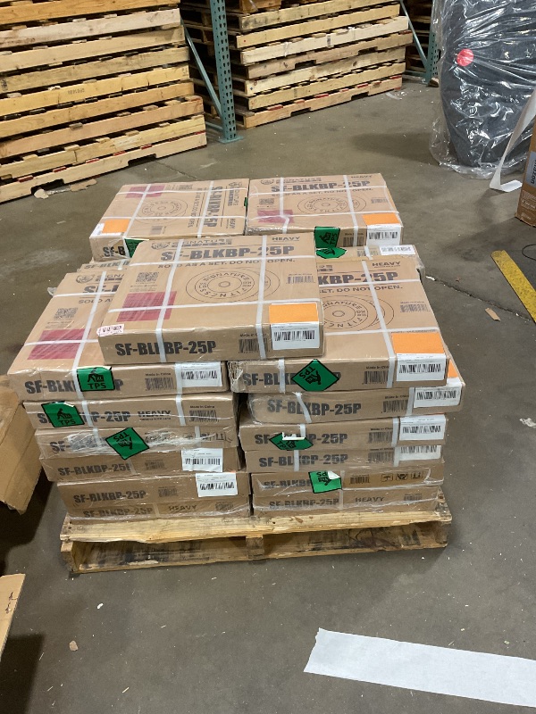 Photo 1 of 29 boxes of two 25lb weights